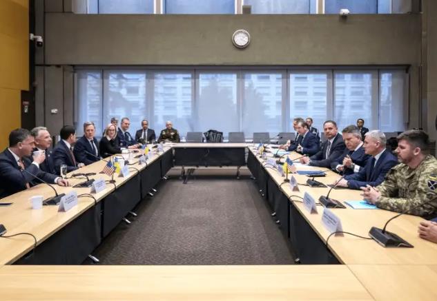 美乌首轮会谈结束，美英德欧盟等相继发声